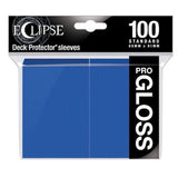 ULTRA PRO Deck Protector Standard - Gloss 100ct Blue Eclipse - Loot-Merchant