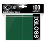 ULTRA PRO Deck Protector Standard - Gloss 100ct Green Eclipse - Loot-Merchant