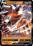 Lycanroc V Ultra Rare 91/203 Evolving Skies