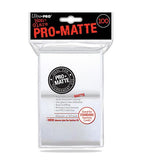 ULTRA PRO - Non-Glare - Pro Matte Standard Deck Protector - White 100 ct - Loot-Merchant