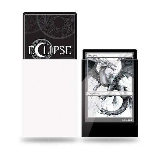 ULTRA PRO Deck Protector Standard - Gloss 100ct White- Eclipse - Loot-Merchant