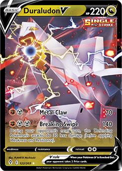 Duraludon V Ultra Rare 122/203 Evolving Skies