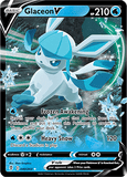 Glaceon V Ultra Rare 40/203 Evolving Skies