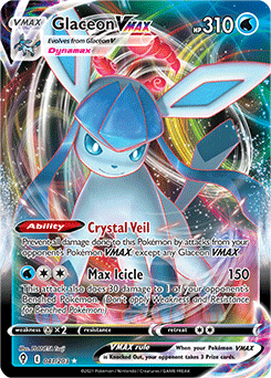 Glaceon VMAX Ultra Rare 41/203 Evolving Skies