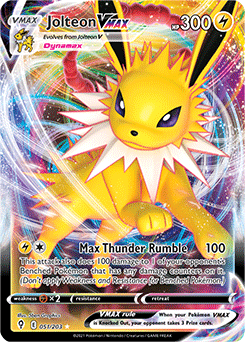 Jolteon VMAX Ultra Rare 51/203 Evolving Skies
