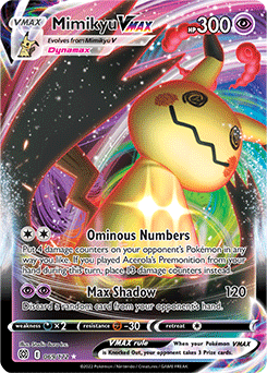 Mimikyu VMAX Ultra Rare 069/172 Brilliant Stars
