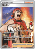 Trainer Kindler Full Art Ultra Rare 170/172 Brilliant Stars