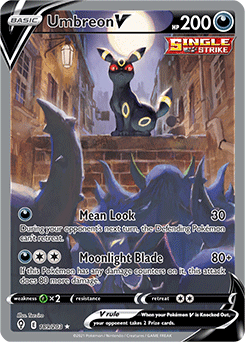 Umbreon V ALTERNATE ART 189/203 Evolving Skies