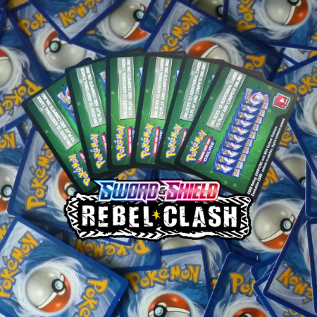 Rebel Clash PTCGO Online Codes