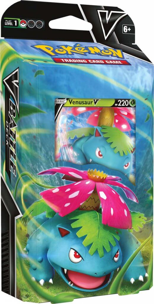 POKÉMON TCG Venusaur V & Blastoise V Battle Deck