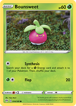 Bounsweet 014/189 Darkness Ablaze - Loot-Merchant