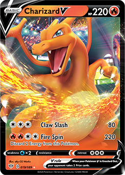 Charizard V 019/189 Ultra Rare Darkness Ablaze - Loot-Merchant