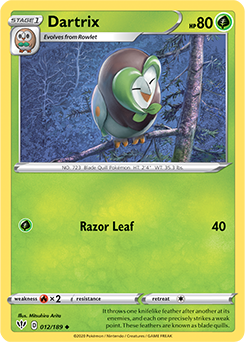 Dartrix 012/189 Darkness Ablaze - Loot-Merchant