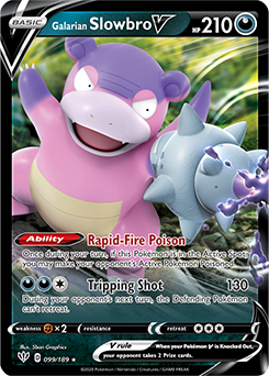 Galarian Slowbro V 099/189 Darkness Ablaze - Loot-Merchant