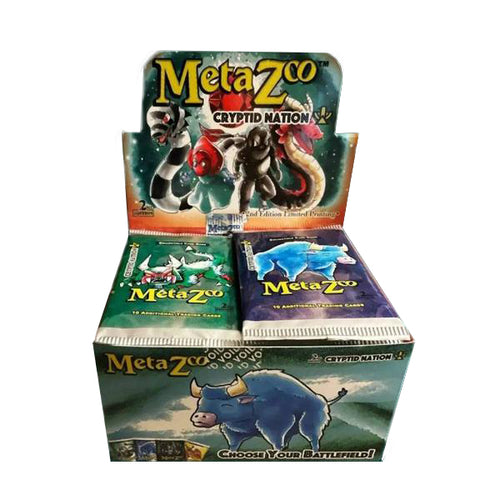 metazoo crypid nation 2nd edition booster box