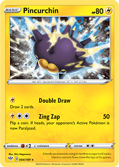 Pincurchin 064/189 Holo Darkness Ablaze - Loot-Merchant